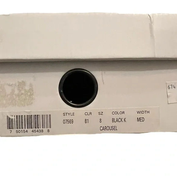 Kenneth Cole Black Leather Lace-Up Victorian Oxford Boots Made in Spain 90s Y2K - Picture 15 of 16